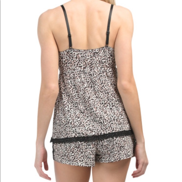 NWT X-Large Leporad Print Camisole with Bottoms - Picture 2 of 2